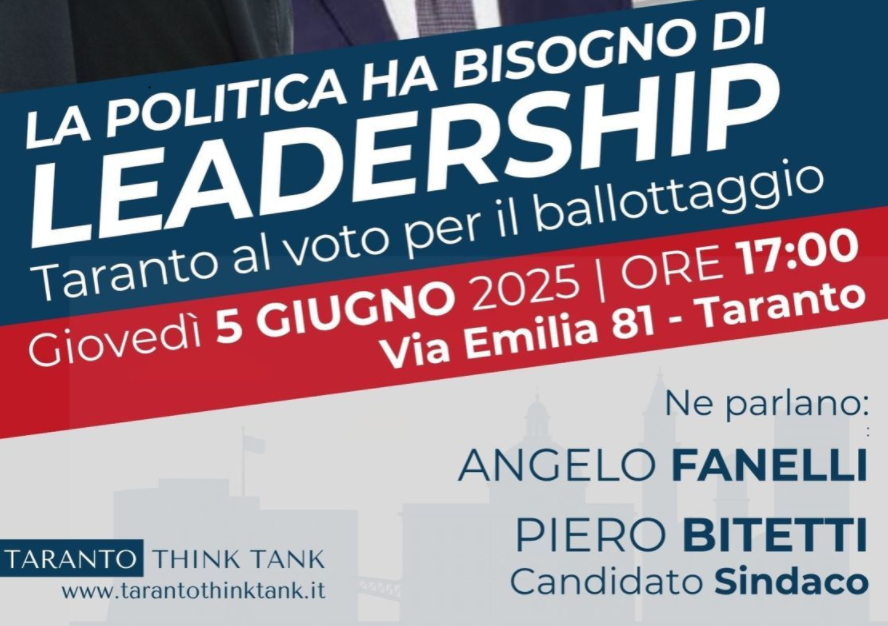 La Politica ha bisogno di LEADERSHIP